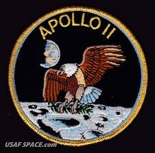 Authentic Apollo 11 AB Emblem Nasa SPACE Mission PATCH ...