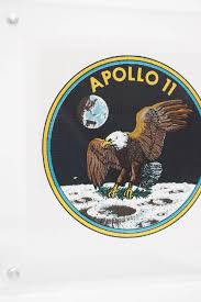 NASA Apollo 11 Beta Cloth Insignia Production Print ...