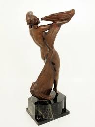 Nude Shell Dancer by Borelli - Nouveau Deco Arts