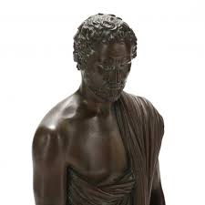 Neoclassical Style Bronze Sculpture of Demosthenes (Lot 1137 ...