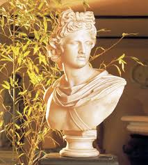 Apollo Belvedere Bust marble statue Greek Roman large – The ...