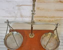 Antique Wooden Brass Big Size Measuring Scale Original Old Hand Crafted - Etsy