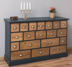 Apothecary Chest of Drawers Country House Solid Wood - Etsy