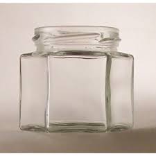 Hexagon Jars - 4 oz. per dozen - Candles & Supplies