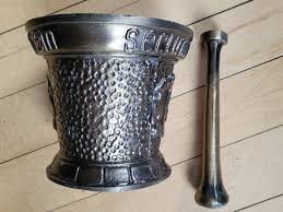 Vintage Pharmaceutical Coricidin Mortar & Pestle - Etsy Ireland