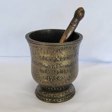 Schering Mortar and Pestle Sister Xavier First Woman Pharmacist 1985 - Etsy