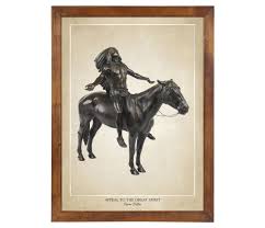Appeal to the Great Spirit, Cyrus Dallin; 24x36 Inch Print ...