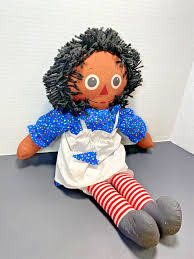 Vintage 1994 African American Playskool Raggedy Ann Cloth ...