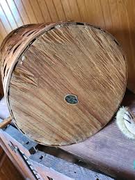 LOT 15C: Tall Delsea Basket Shop Handmade Basket and Boyds ...