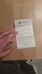 Fun fact. TSA bag inspection tags make perfect roach card : r/trees