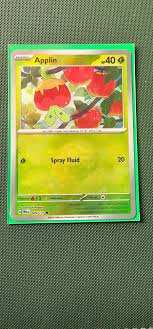 Applin and dipplin pokemon misprint : r/PokemonMisprints