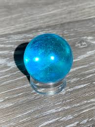 Aqua Aura Quartz Crystal Sphere Mini | Metaphysical Healing ...