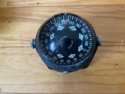 Marine Compass Aqua Meter Roseland NJ Vintage 1960s Boat ...