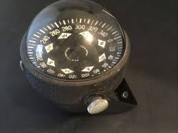 Vintage 4” Agua Meter Marine Boat Compass with Mounting ...