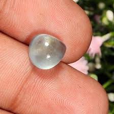AAA NATURAL AQUAMARINE CABOCHON FOR MAKING JEWELRY SILVER ...
