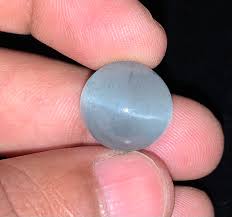 Premium 18ct Sky Blue Aquamarine Cat's Eye – 15mm Round ...