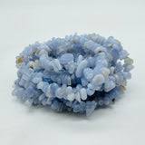 2 Types Chip Bracelet Wholesale Blue Lace Agate Translucent ...