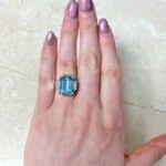 Caledonia Ring. Circa 1940 - Estate Diamond Jewelry