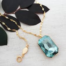 Catherine Popesco | Statement Crystal Pendant, Fountain