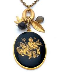 Vintage Aquarius Pendant | eBay