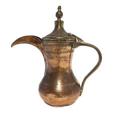 Middle Eastern Antique Dallah Arabic Copper Coffee Pot ...