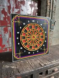 Vintage 24” D&G Mfg Dart Board Dart Game Loves Park Il ...