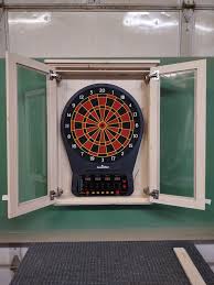 Custom Hardwood Whitewashed Pine Dartboard Cabinet - Etsy