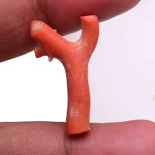 11.10 Cts Natural Italian Coral 26mm*17mm Untreated Cabochon ...