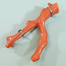 Antique Coral Branch Brooch – GSL