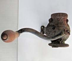 Antique Original Crystal Wall Mount Coffee Grinder for Parts ...