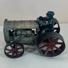 LOT 53: Vintage Metal Toy Tractors by Hubley and Fordson ...