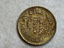 The Pinball Palace Farmingville New York NY Arcade Game Trade Token T4973 | eBay