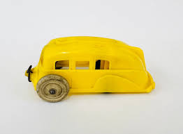 Vintage Thomas Toys Yellow Camper: Mid-century Modern ...