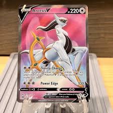 Pokémon Arceus V 165/172 Full Art Brilliant Stars Mint/NM ...