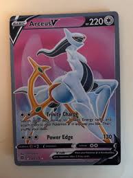 Arceus V 165/172 Full Art Ultra Rare Pokemon | Mercari