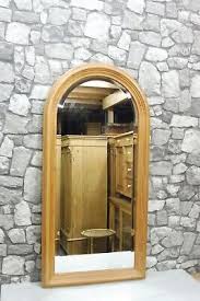 Mid Century Mirror wooden frame pine wood | eBay