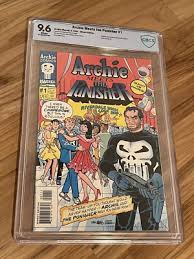 Archie Meets the Punisher #1 CBCS 9.6 White Pages Archie ...