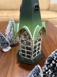 Fairy House/church/cathedral Tea Light Lantern With Glass ...