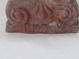 1880-1900 Antique Greek - Ceramic Antefix - Decorative Tile ...