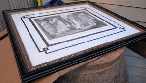 Large JOHN RICHARD LITHOGRAPH ART PRINT PIRANESE Framed ROME Architecture | eBay