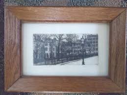 ORIGINAL ART ETCHING LEONARD MERSKY LOUISBURG SQUARE BEACON HILL BOSTON SIGNED | eBay