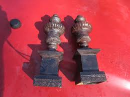 Metal Decorative Urn Statue Finial, Carved Design, Sculpture Urn Finial - Etsy