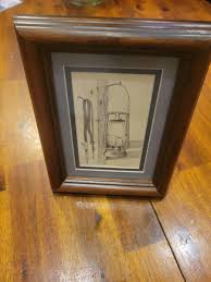 Louis Gregorie 8"×6" Framed Lantern Drawing | eBay
