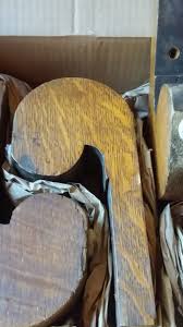 Antique Solid Tiger Oak Table Legs Salvage Feet 4pcs | eBay