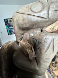 Alien Carved Stone/ Tula De Allende | eBay