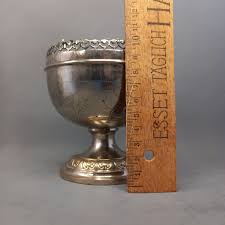 Polished Metal Cup With Manual Chiselling Engraving ...