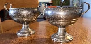 Vintage Art Deco Fisher Sterling Silver Creamer & Sugar Set ...