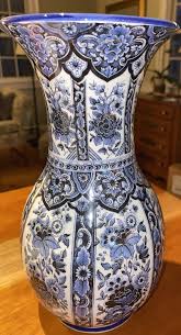 Vintage ARDALT BLUE DELFIA VASE 4366 MADE IN ITALY BLUE ...