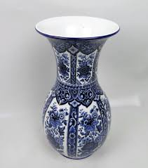 Ardalt Blue Delfia Vase Porzellan Italien blau-weiß 26, 3 cm ...