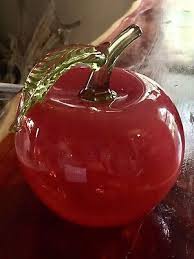 Large Vintage Felina Red apple made in Russia 6” tall 6 wide ...
